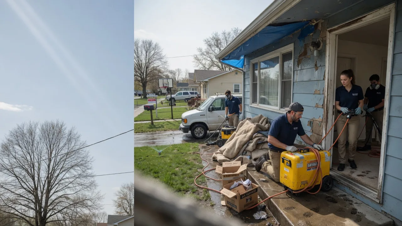 Basement Flood Cleanup in Clam Lake, WI near me
